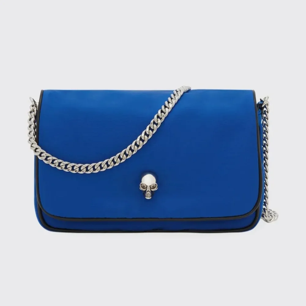 Alexander McQueen Skull Faille Cross-body Bag - Picture 3 of 13